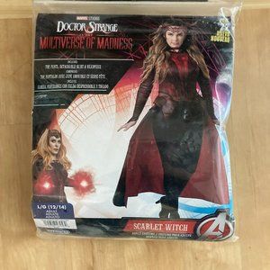 Scarlet Witch Wanda Maximoff Costume Cosplay Women's Large - New